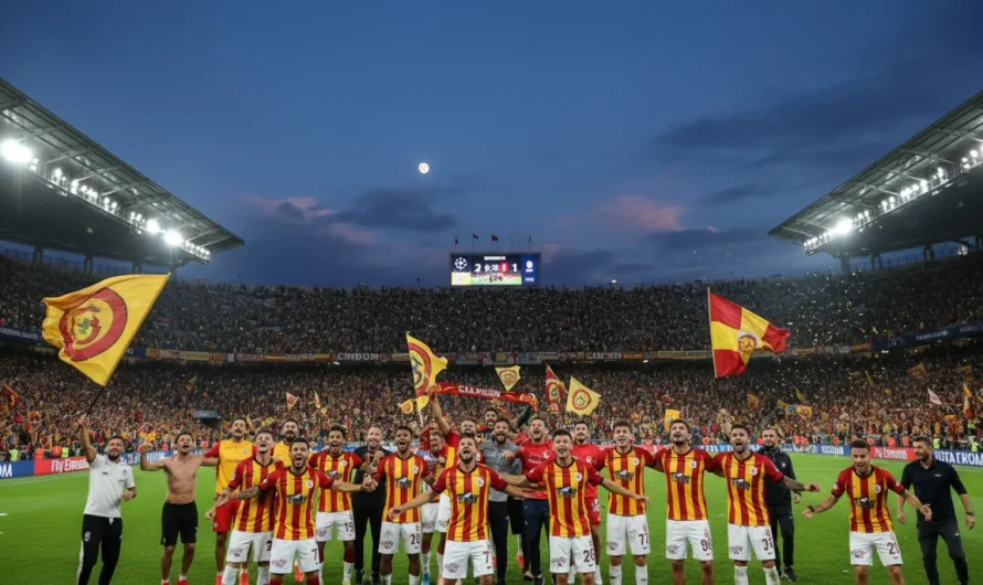 Galatasaray, Liverpool’u Yenerek Şampiyonlar Ligi’nde Üst Tura Yükselme Hayali Kuruyor
