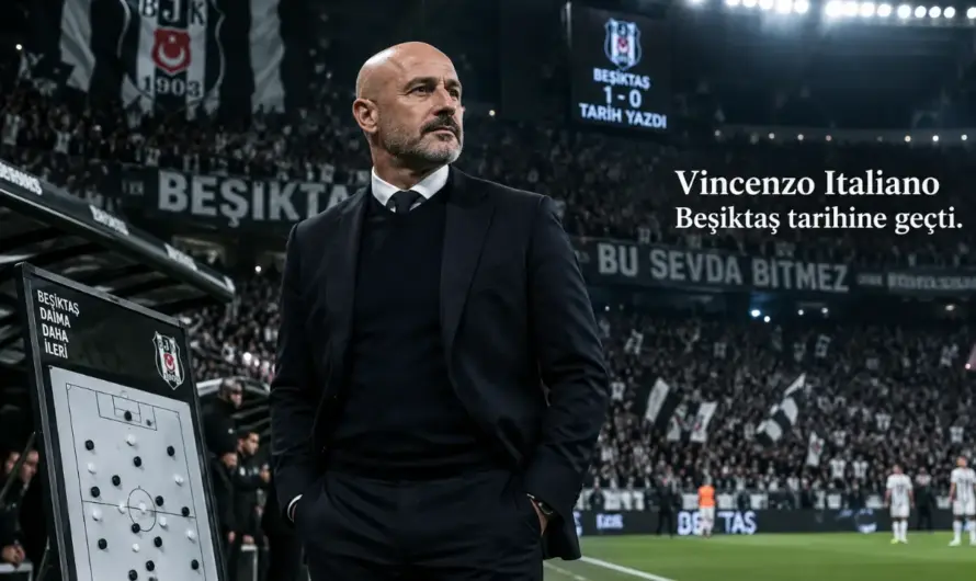 Beşiktaş’ta Vincenzo Italiano Rüzgarı: Tarihi İstatistiklerle Gelen Başarı